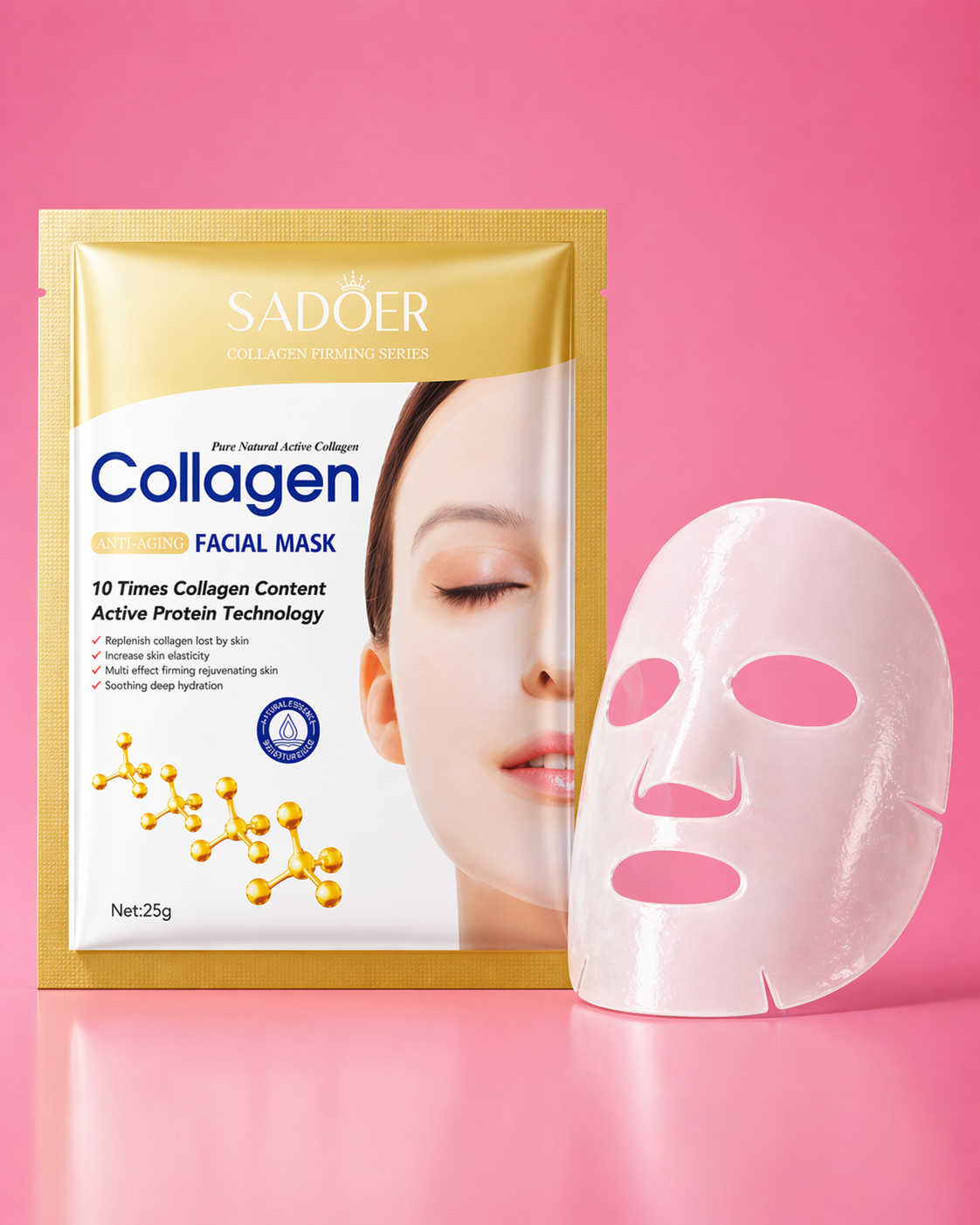 Maschere al collagene Lumina